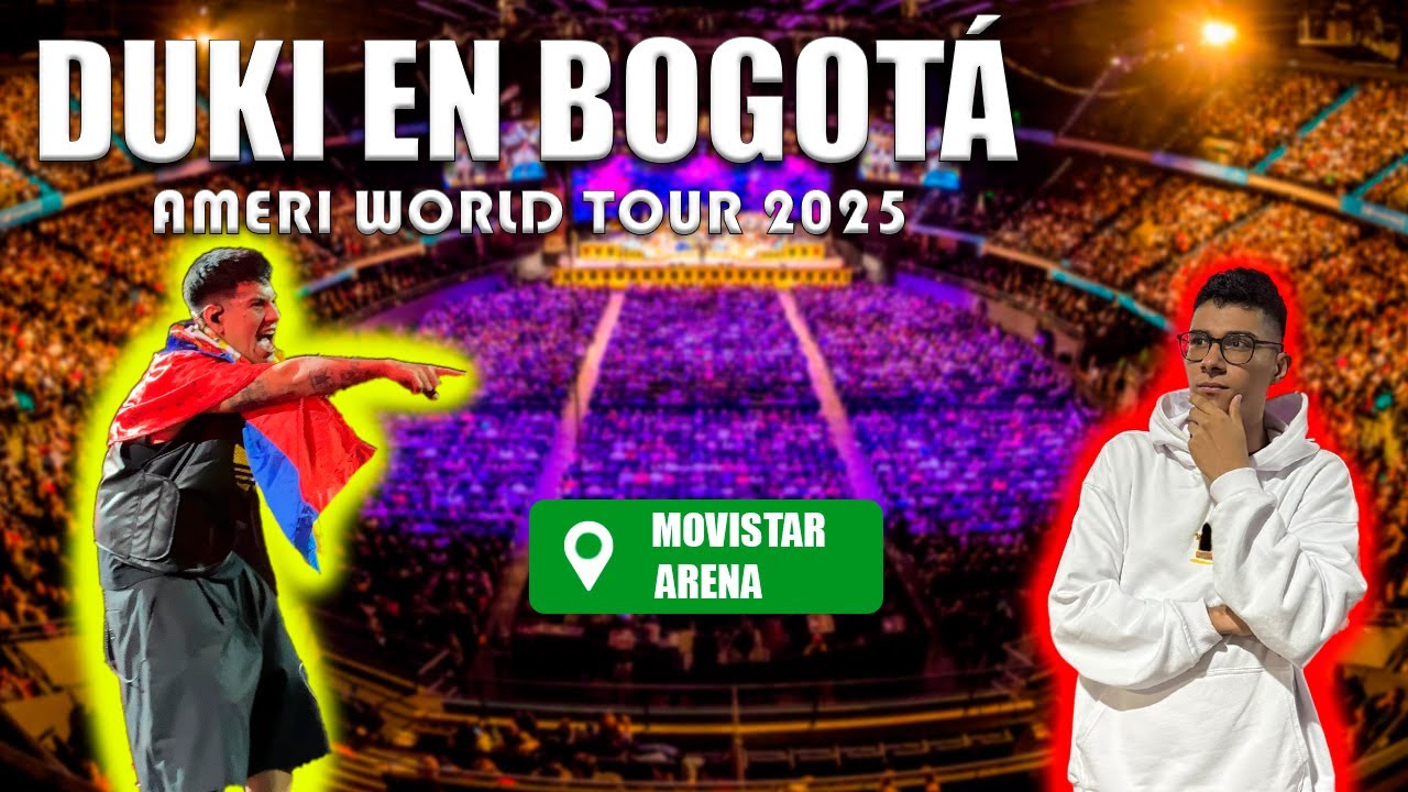 DUKI EN BOGOTÁ | MI EXPERIENCIA (VLOG) | AMERI WORLD TOUR 2025