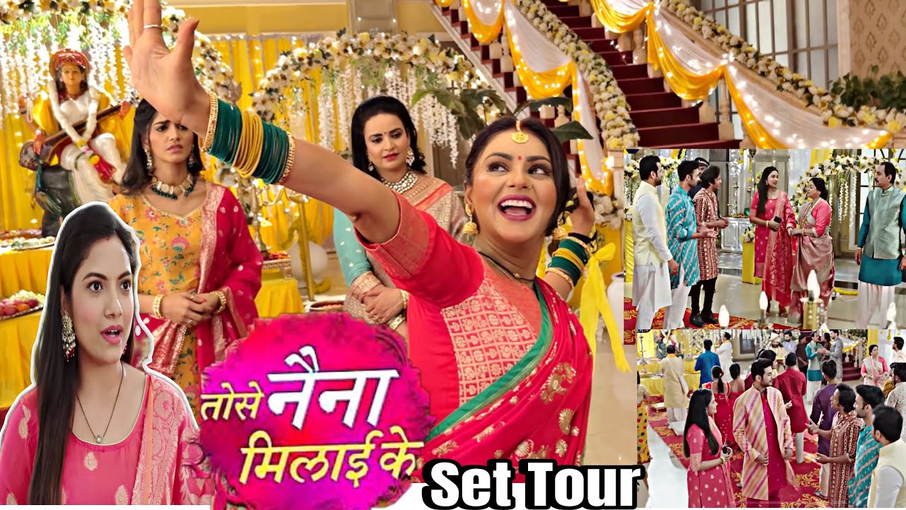 Behind the Scenes Shooting of Tose Naina Milaike Serial ❤️🤩 | Dangal Tv |Set Tour |Laxmi Kushwaha