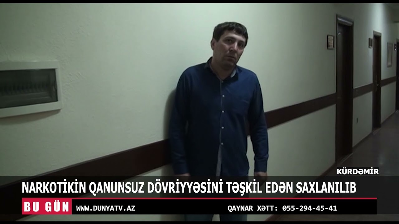 KÜRDƏMİRDƏ NARKOTİKİN QANUNSUZ DÖVRİYYƏSİNİ TƏŞKİL EDƏN SAXLANILIB