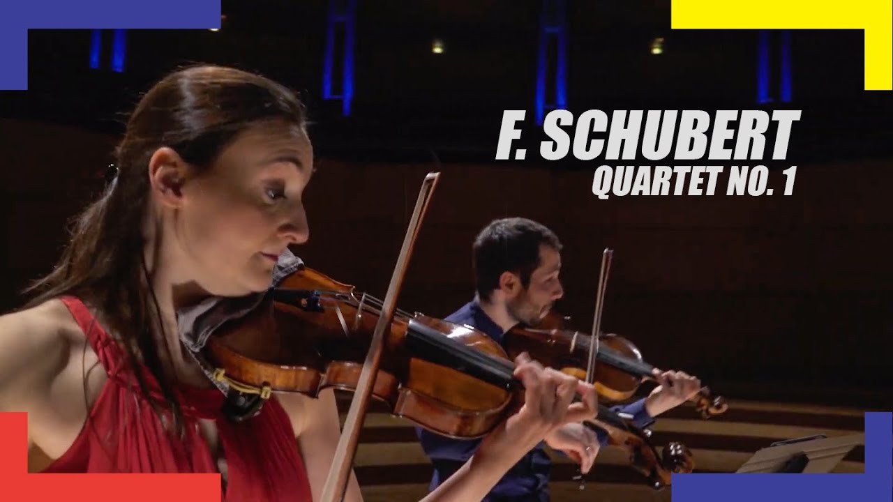 F. Schubert, String Quartet No. 1 in G Minor/ B-flat Major, D. 18 (ALINDE Quartett)