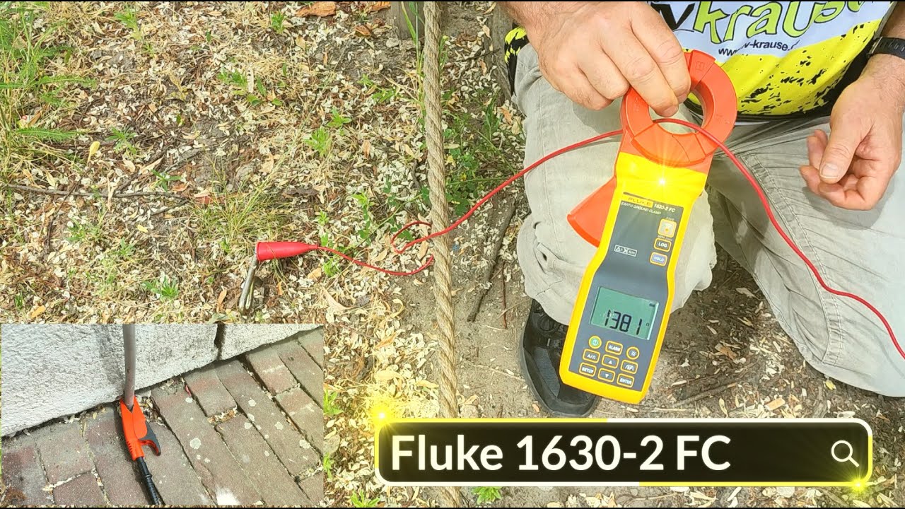Fluke Erdschleifenmesszange 1630-2 FC: spießlose Erdungs- & Erdschleifenmessung mit einer Stromzange