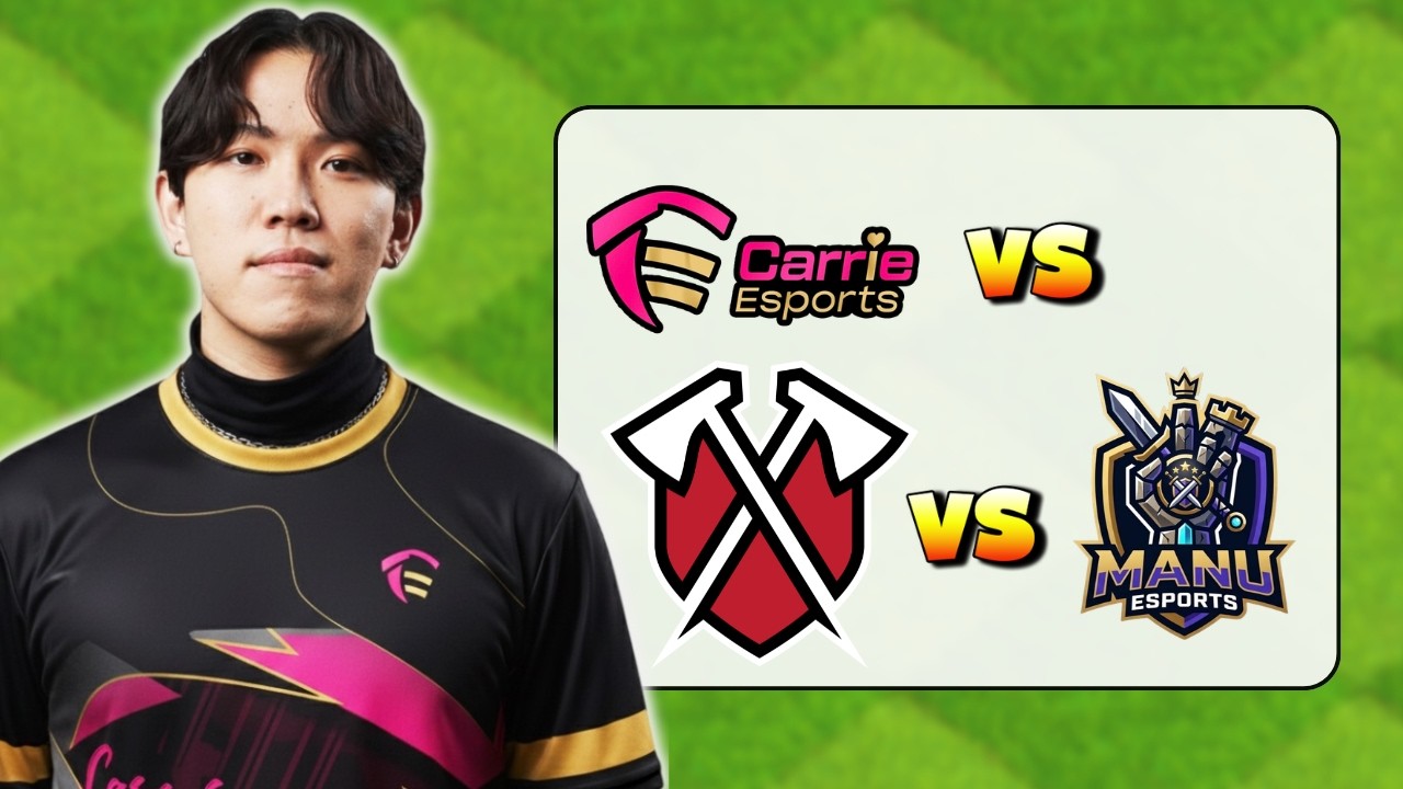 Carrie Esports, Tribe Gaming and more Clash of Clans
