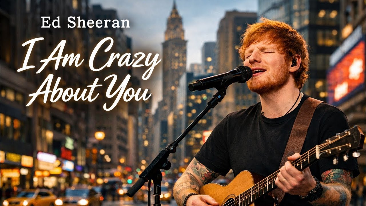 I Am Crazy About You – An original Ed Sheeran–inspired love song.