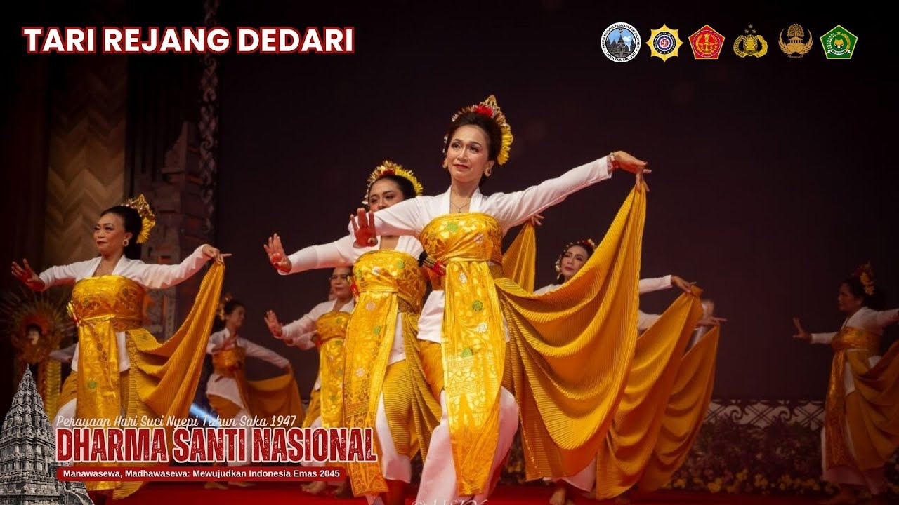 Tari Rejang Dedari - Dharma Santi Nasional 2025