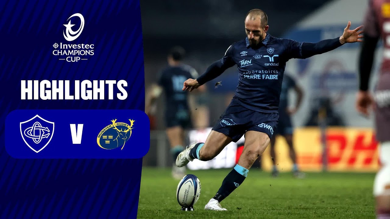 Extended Highlights - Castres Olympique v Munster Rugby Round 2 | Investec Champions Cup 2024/25