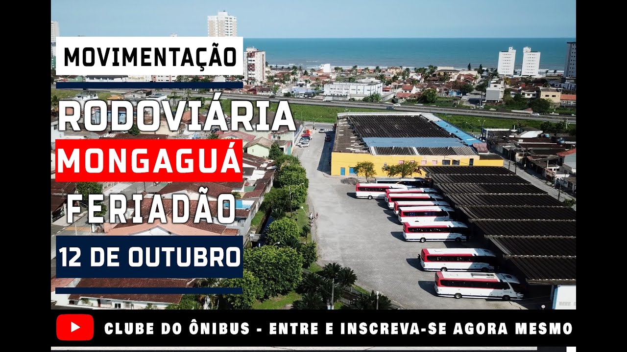 FLUXO NA RODOVIÁRIA DE MONGAGUÁ/SP | FERIADO DE APARECIDA | FINAL SURPRESA [FULL HD]