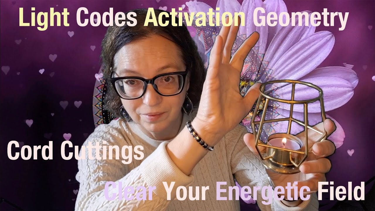Lichtcodes Activatie 🔶🔷🟪🔴 Energetische Koorden doorsnijden 🗡️