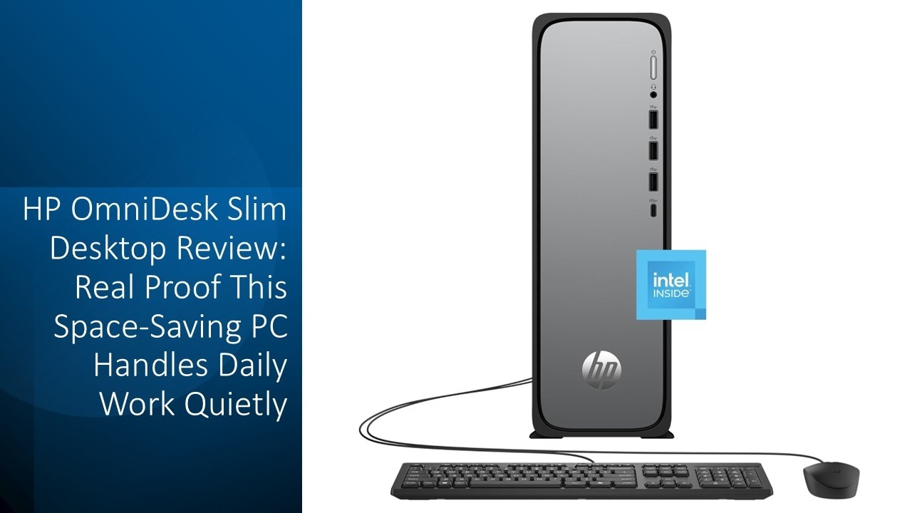 Recenzja komputera stacjonarnego HP OmniDesk Slim: prawdziwy dow&oacute;d na to, że ten oszczędzający mi...