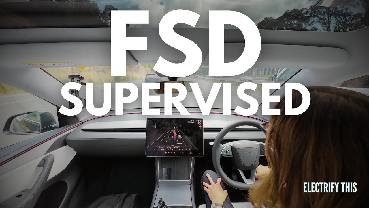 Проект TESLA FSD под контролем аэропорта Сидней — Ньюкасл