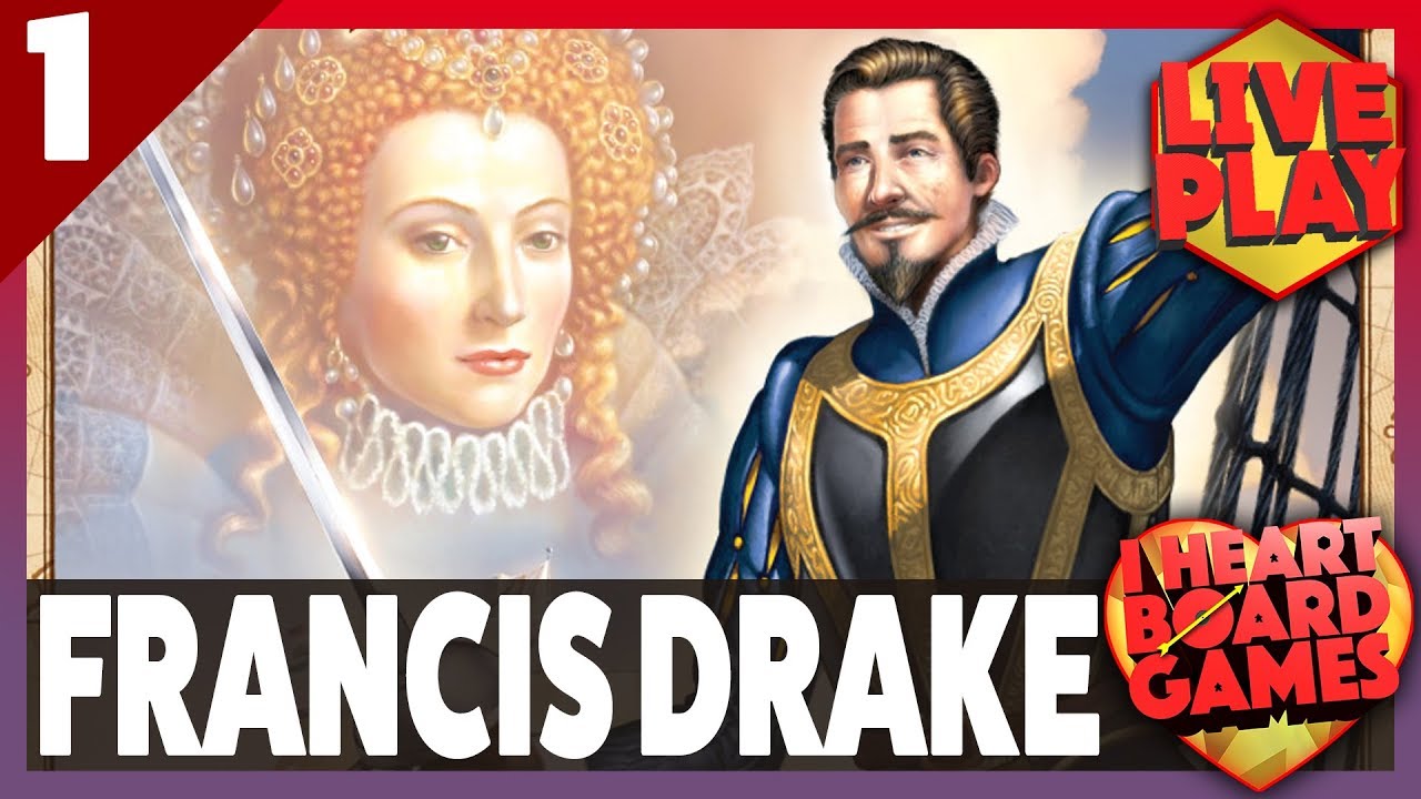 Francis Drake, from Kayal Games, by Peter Hawes | Live Play | Session 1, 4 Players