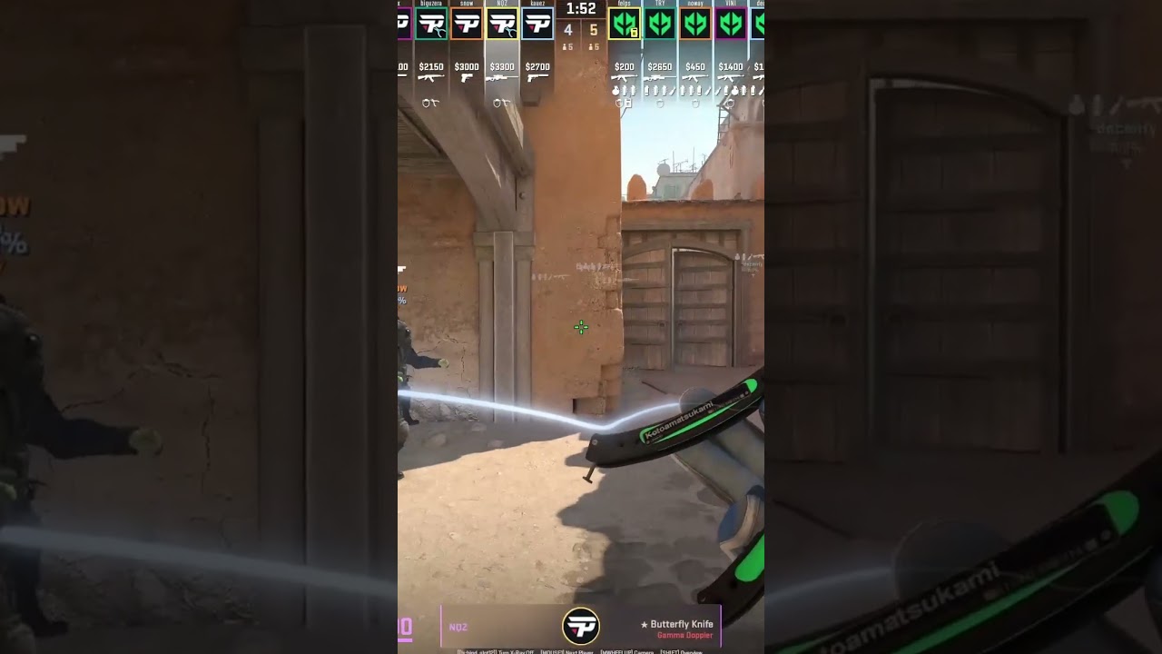 paiN Gaming 2000 IQ Dust 2 Trick on CS2