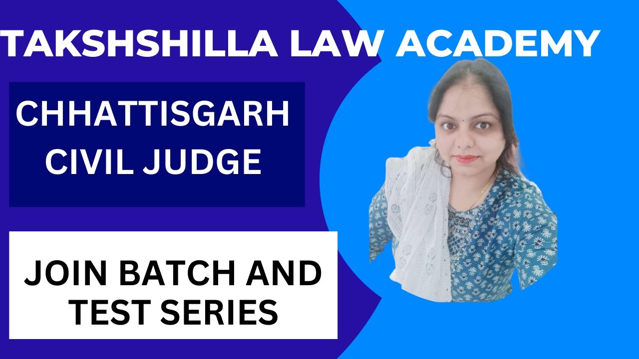 Chhattisgarh Civil Judge 2024  # CG PCSJ SYLLABUS CHANGE 