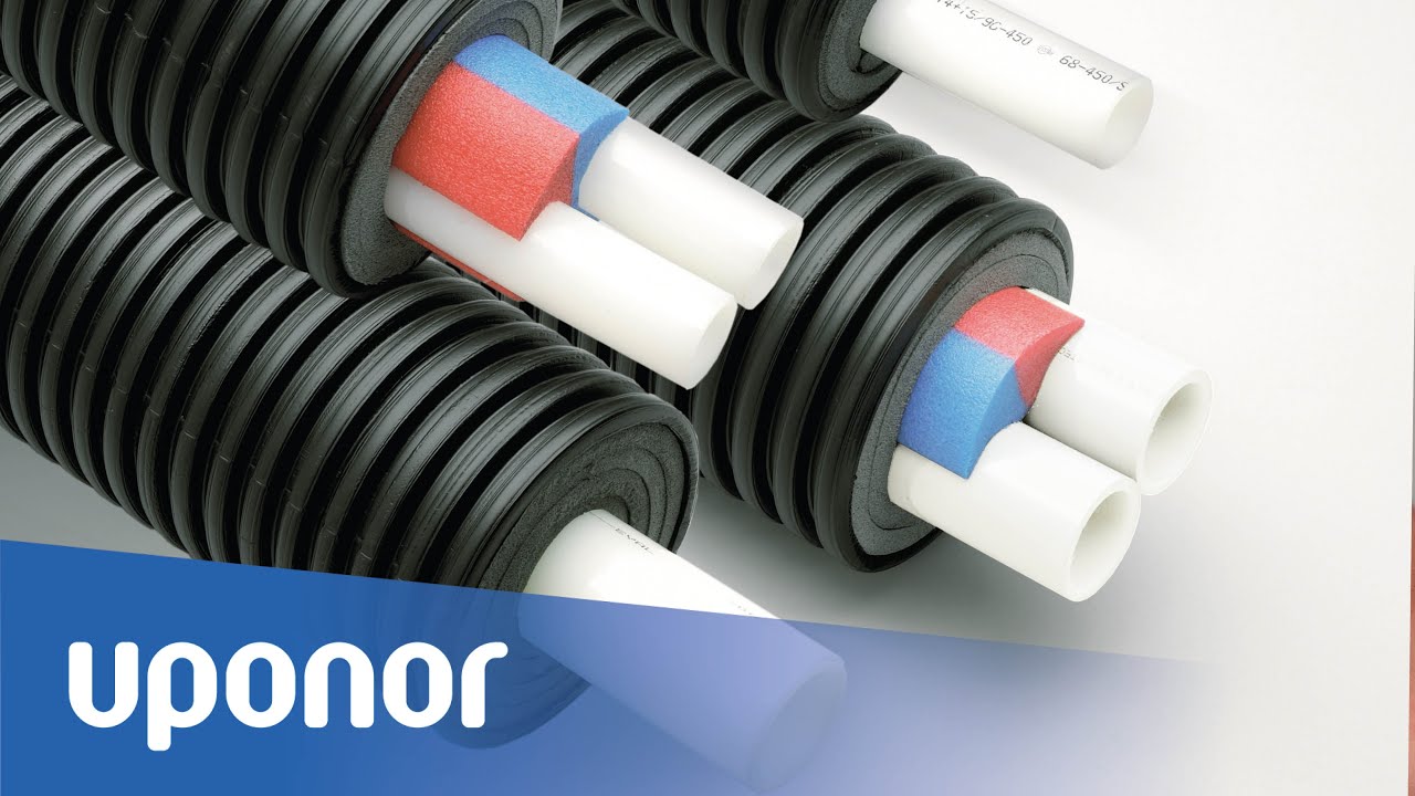 Uponor Ecoflex előszigetelt csővezet&eacute;kek t&aacute;vvezet&eacute;k rendszerekhez - &Uacute;j vide&oacute;