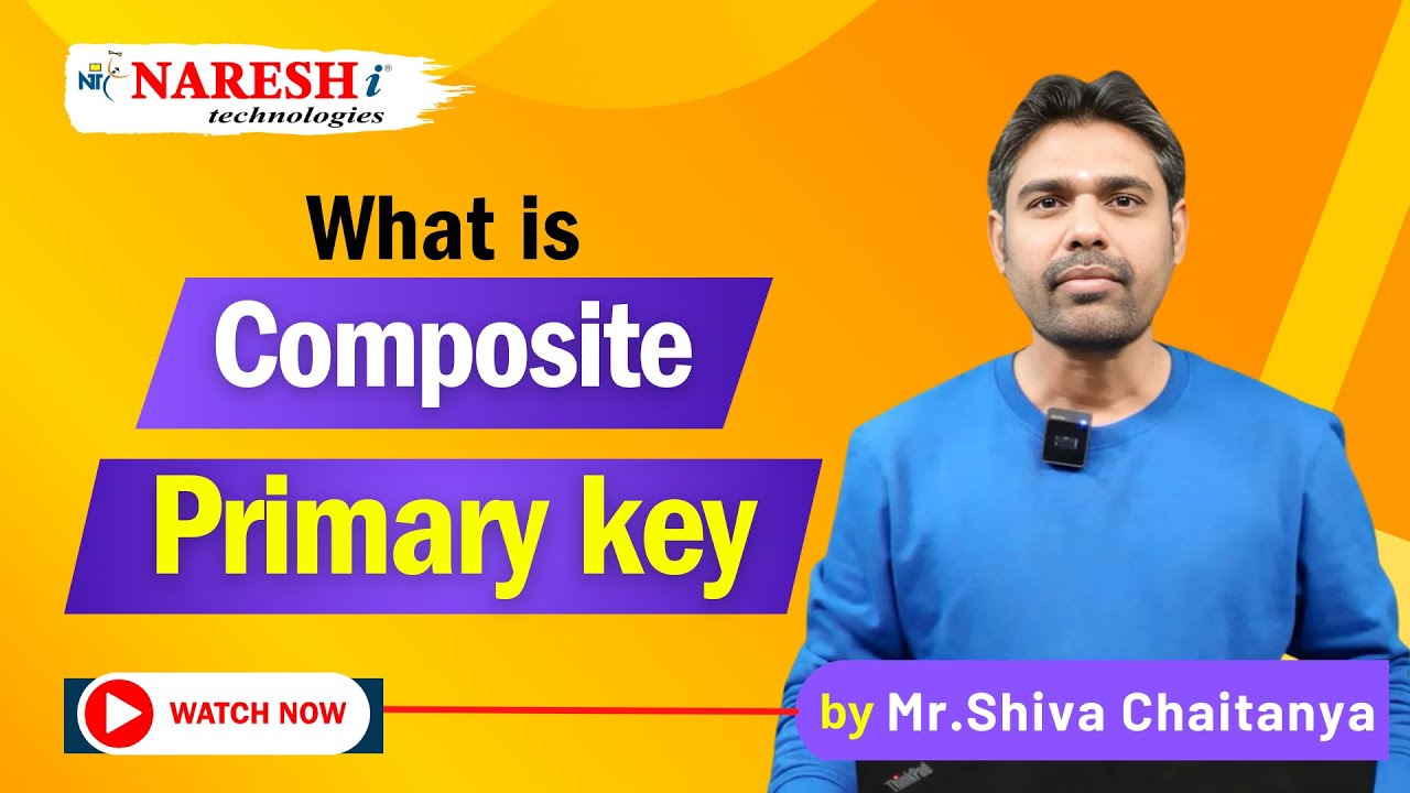What is a Composite Primary Key in Oracle A Simple Explanation | NareshIT #oracledatabase
