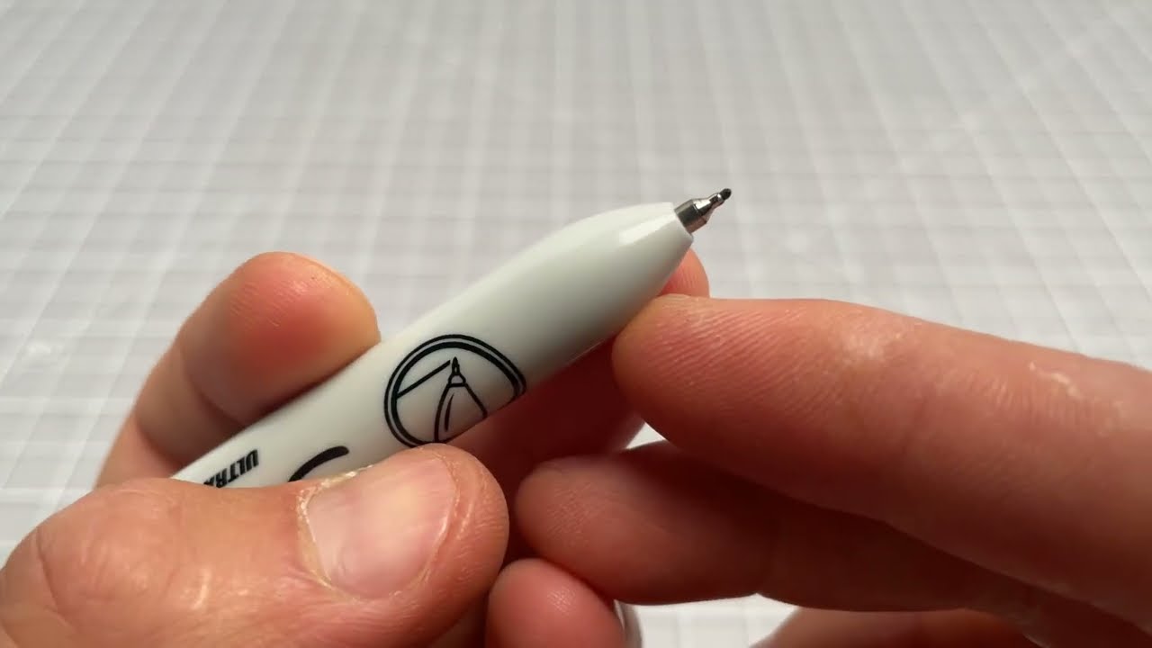 Обзор сверхтонкого перманентного выдвижного маркера Sharpie