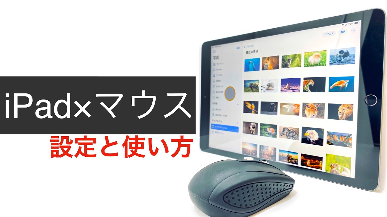 【設定】iPad×マウスデビュー！思った以上に使いやすくなるマウスの設定をご紹介！