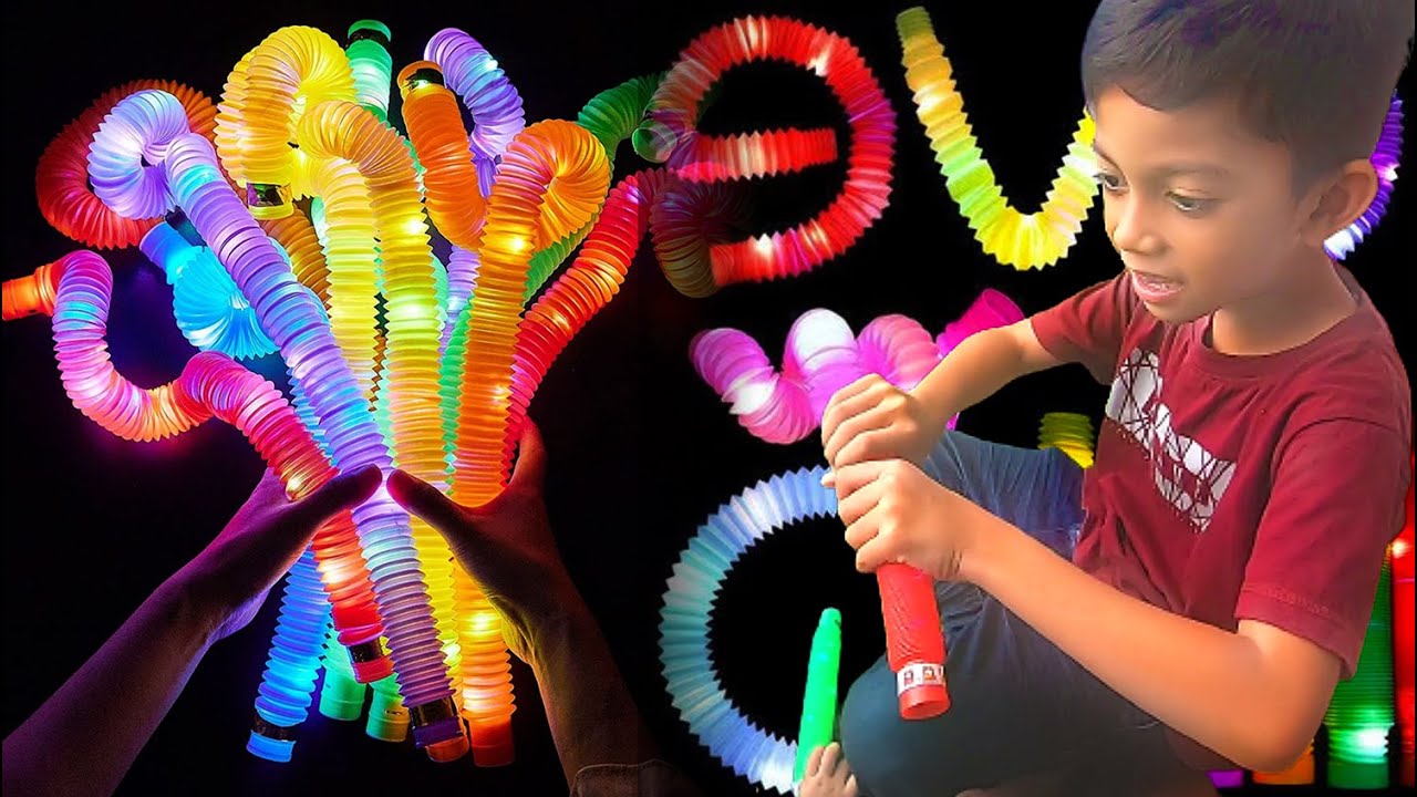 BERMAIN MAINAN POP LIGHT JUMBO VIRAL LAMPU MENYALA COLOUR