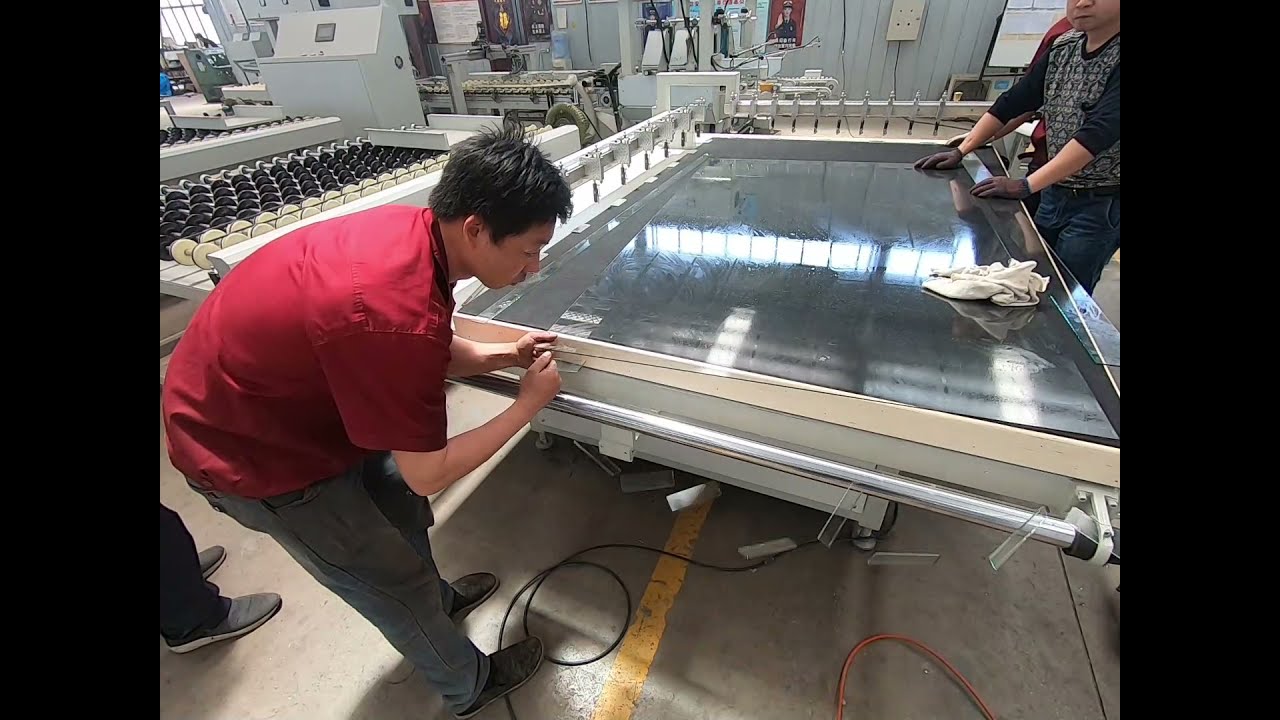 Export Bulgaria SY-1422 Manual glass cutting machine