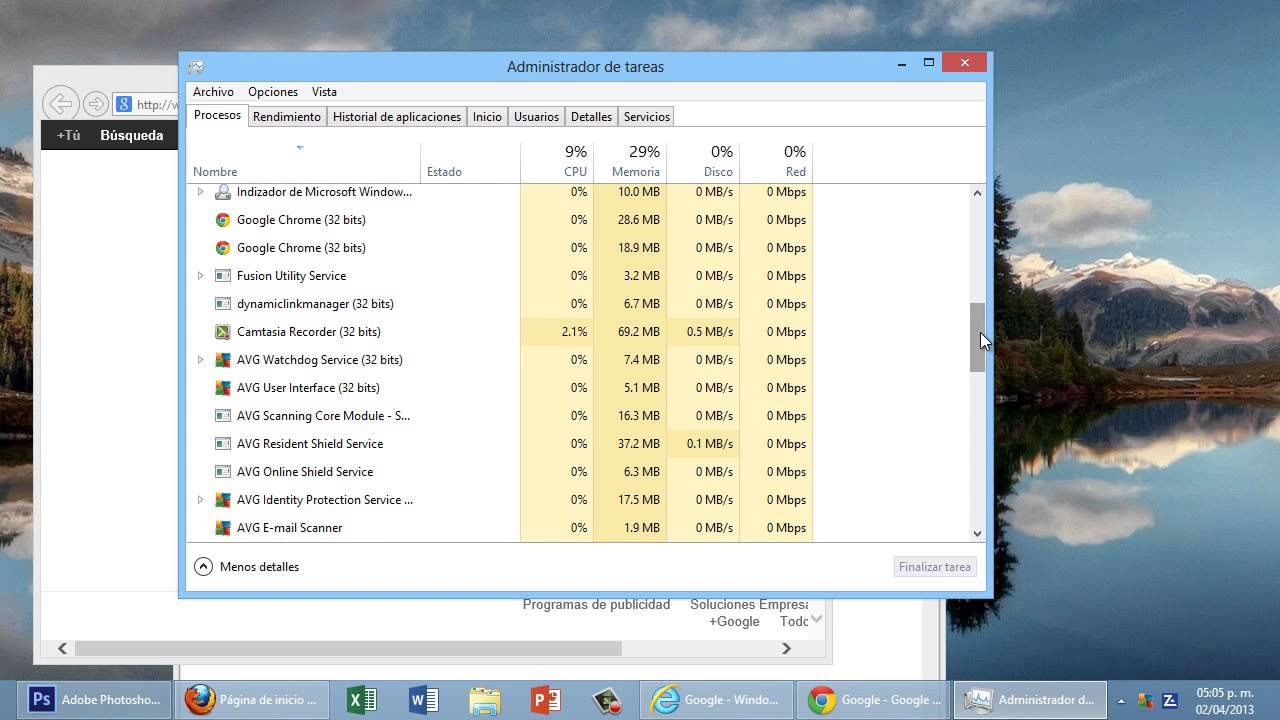 Windows 8 Tips Trucos Secretos  - 47 Ver Aplicaciones Programas y Procesos Activos