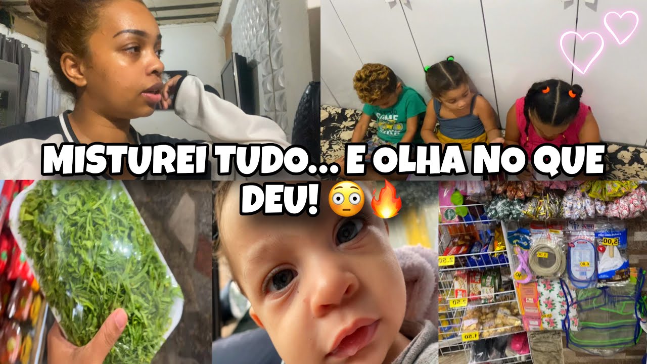 ROTINA REAL DE MÃE 🥵 | DEUS CUIDA DE TUDO | FIZ UMA SEPA DIFERENTE 🍲