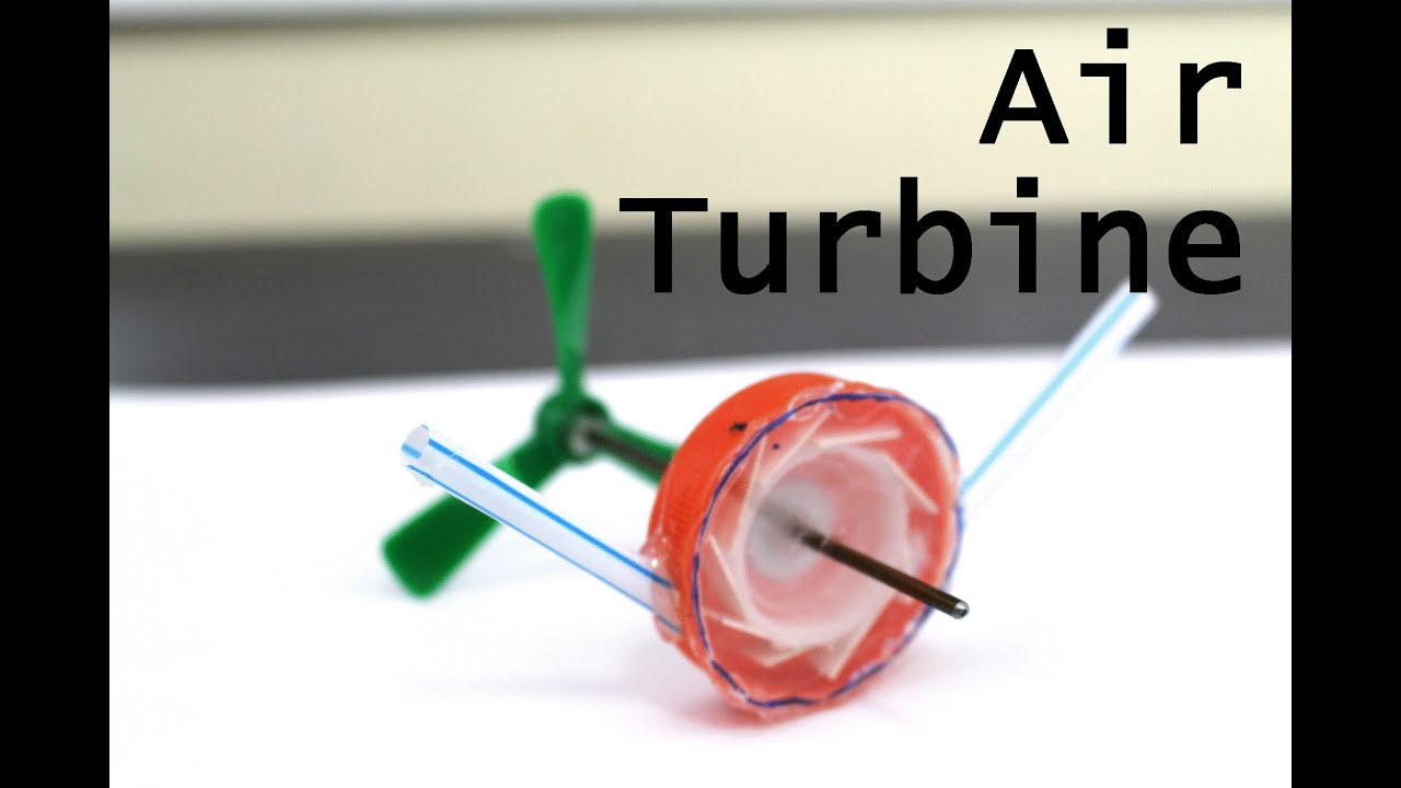 How to Make a Mini Compressed Air Turbine