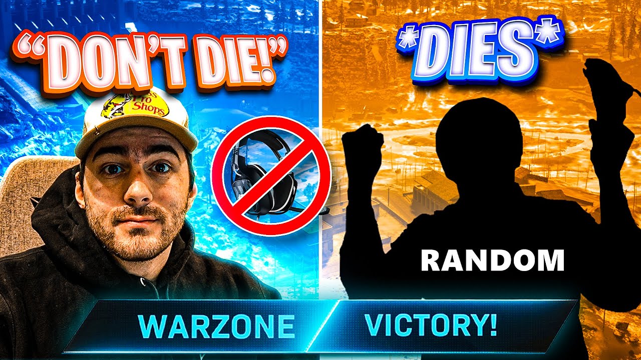 My Random Duo 100% Muted Me Because I Trolled Him (Warzone Random Duos)