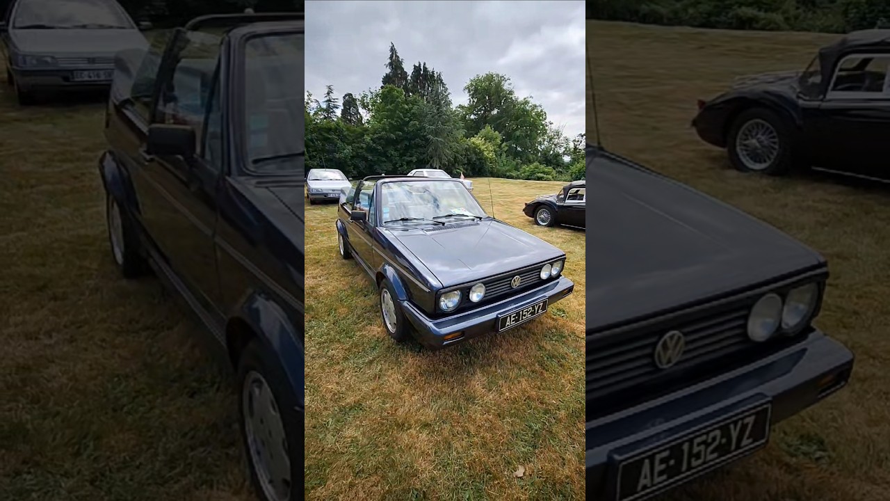 VW Golf Cabriolet de 1988 un classique intemporel 