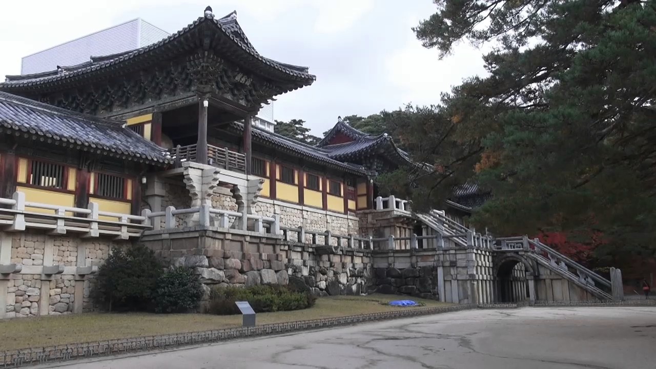 Niezwykly Swiat - Korea Południoa - Gyeongju - Bulguksa Temple