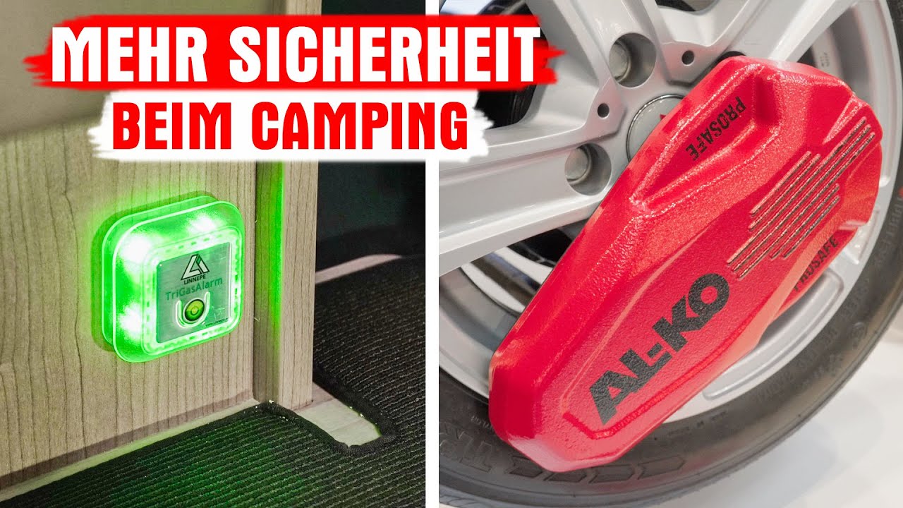 Diese 5 SICHERHEITS-GADGETS sollte jeder CAMPER kennen! Frisch vom Caravan Salon 2025