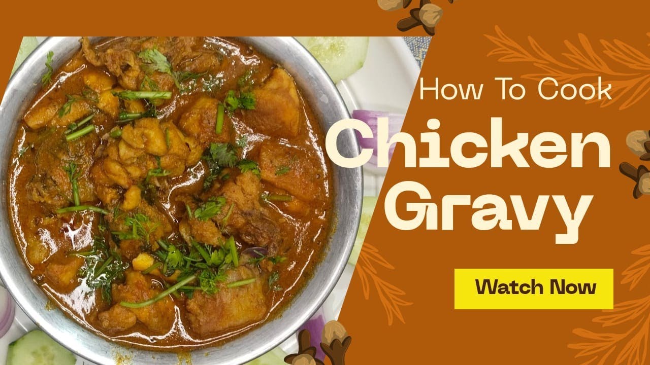 Delicious Homemade Chicken Gravy Recipe 😋 ( ಚಿಕನ್ ಗ್ರೇವಿ) Side dish for rice, chapati