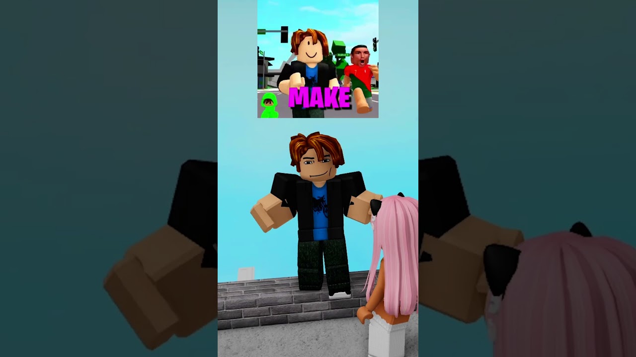 Thick Of It Is His Favorite Song 💀😭#robloxshorts #roblox