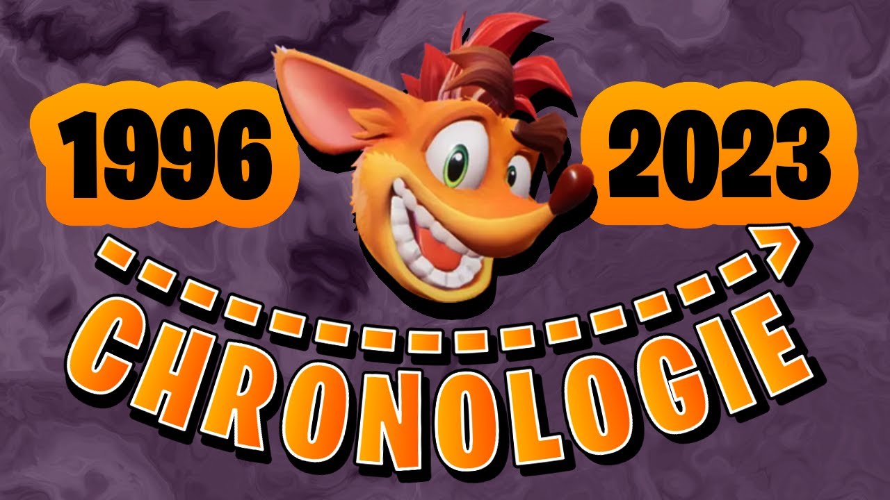 CHRONOLOGIE COMPLETE - Crash Bandicoot [FR]
