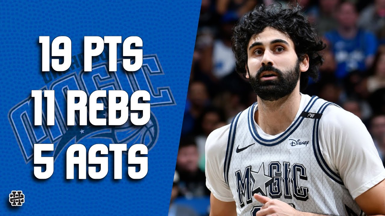 Goga Bitadze 19 pts 11 rebs 5 asts vs Nets 24/25 season