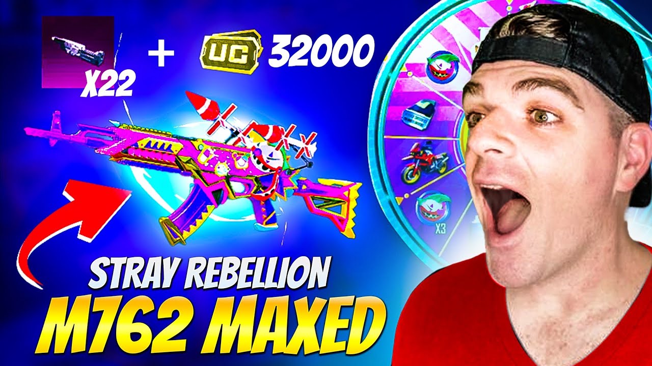 THE LUCK!! NEW M762 Stray Rebellion Crate Opening!! | PUBG Mobile