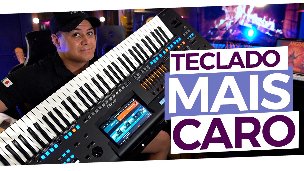 O TECLADO MAIS CARO QUE JÁ COMPREI!!! MEU NOVO YAMAHA!!