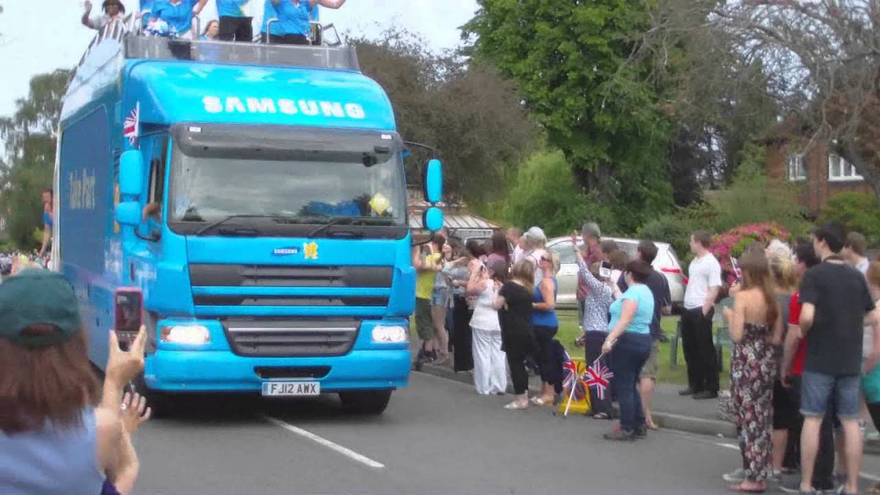 Olympic Torch Comes To Shrewsbury