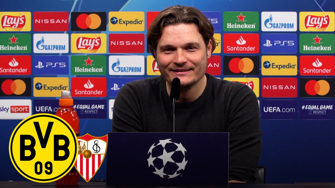 „Sind extrem stolz!“ | PK mit Edin Terzic | BVB – FC Sevilla 2:2