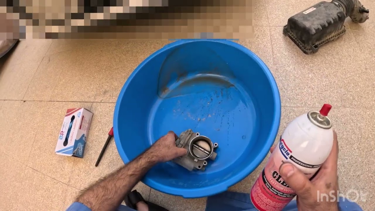 تنظيف بوابة الهواء الثروتل هيونداي النترا 2019 throttle valve 