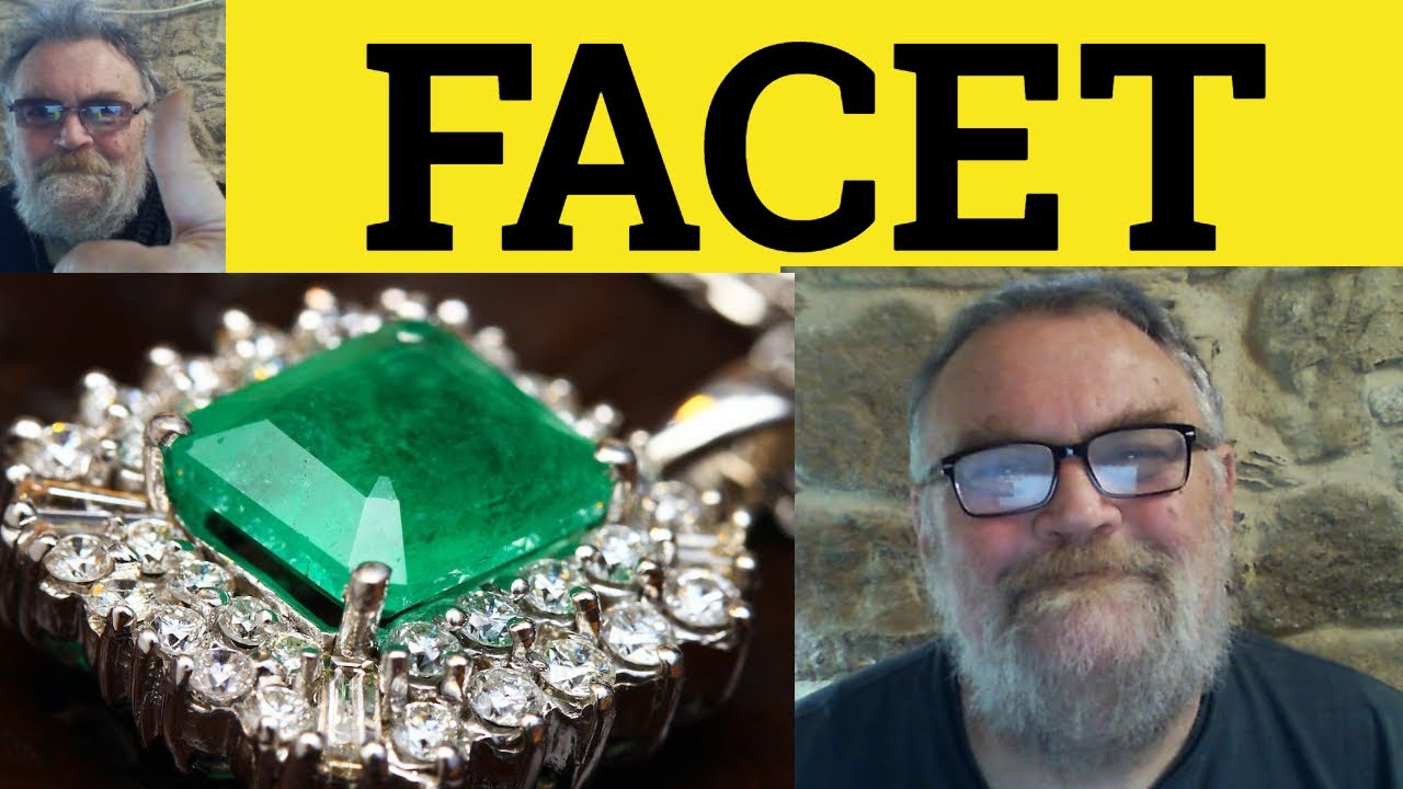 🔵 Facet Meaning - Multifaceted Examples - Facet Definition - Facet Faceted Multifaceted