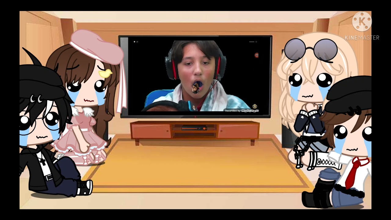 My Oc's react to one of my fav youtuber ( FGTeeV )