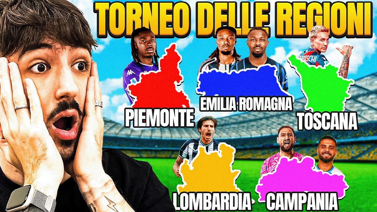 Ho CREATO il TORNEO DELLE REGIONI su FC 26!