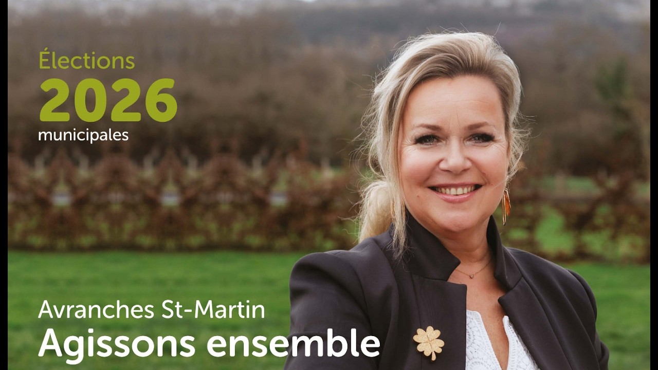 Angélique Ferreira, Agissons ensemble pour Avranches St-Martin 🌿