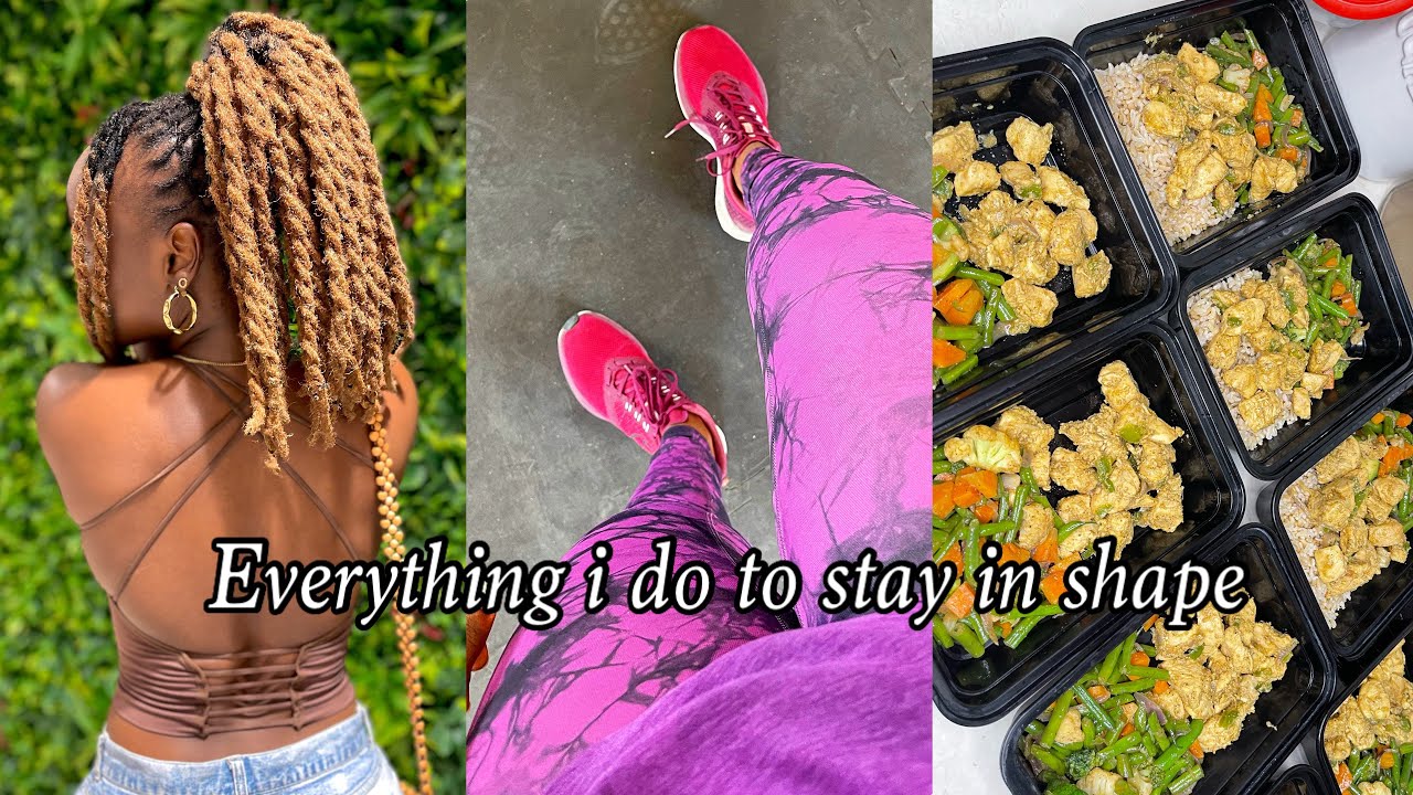 How To Loose 4kgs IN 4 WEEKS👙💃 | Meal Prep and Workout Vlog