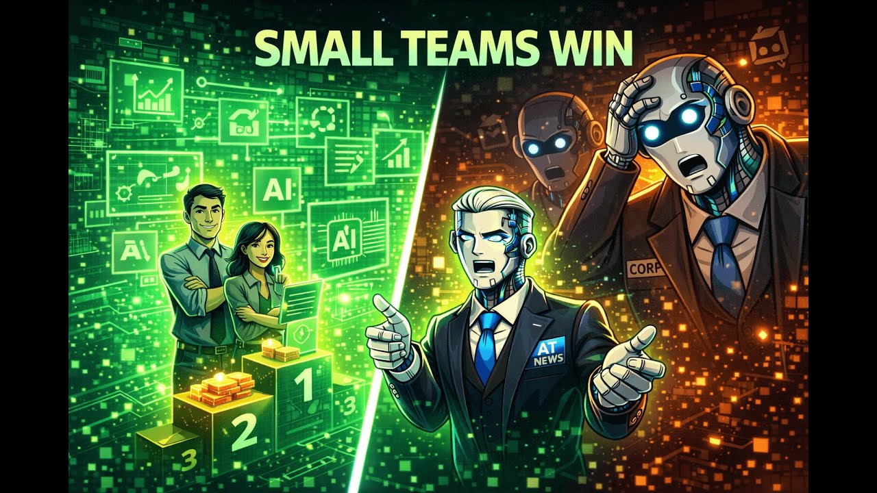 The Shift Nobody Expected Small Teams Dominating AI