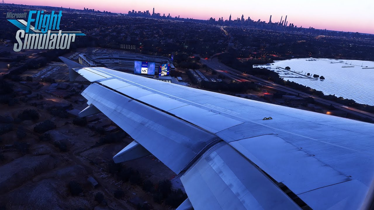 While we wait for FS2024 to load... Beautiful RNAV approach into LaGuardia