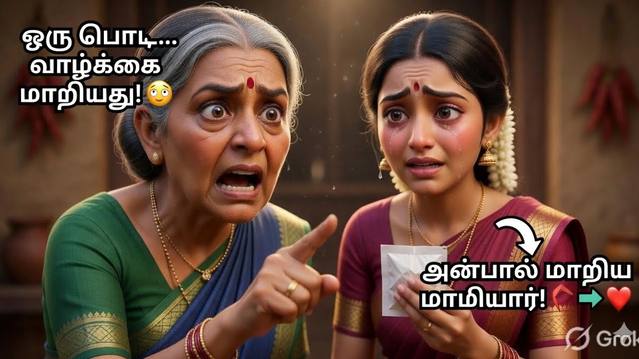 தினமும் ஒரு பொடி... பிறகு மாமியார் மாறிவிட்டார்!@emptyhand7432 