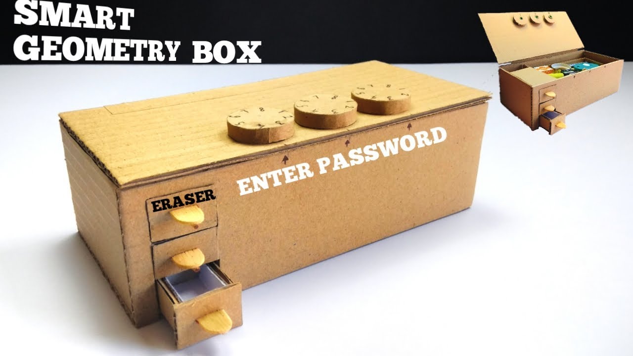 How to make Smart Geometry  Box from Cardboard