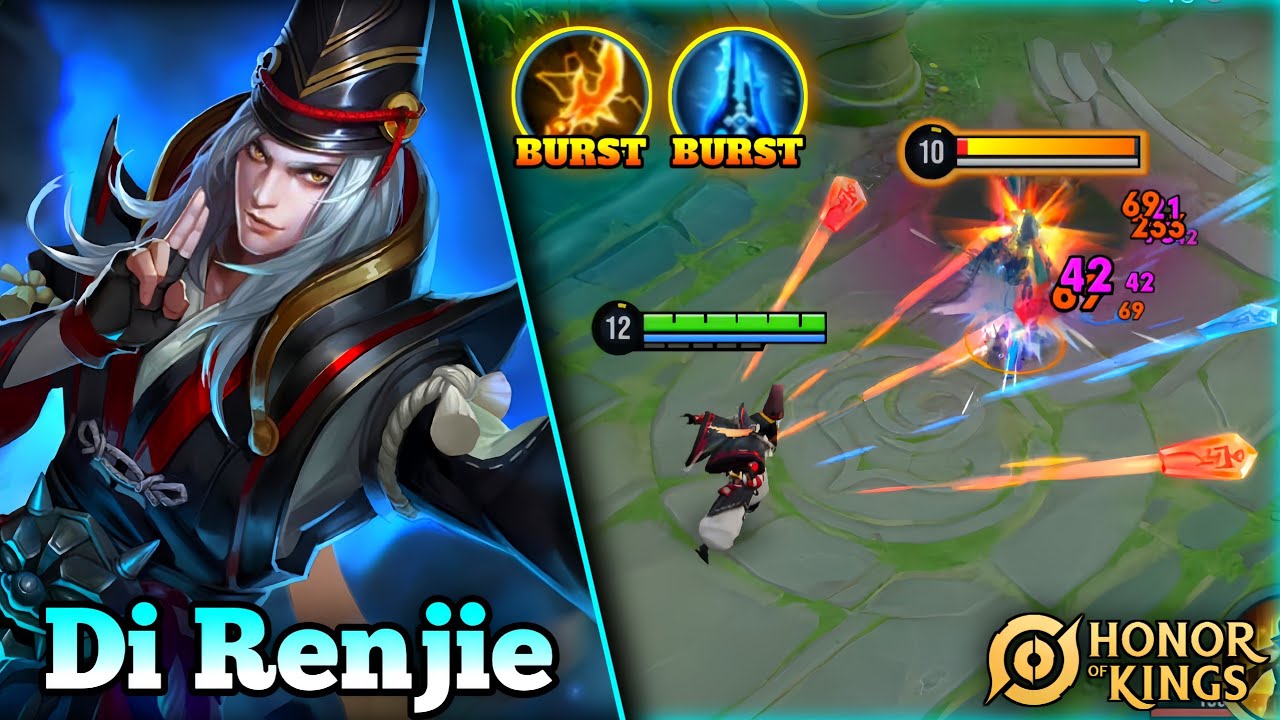 Di Renjie Supreme Damage Build to Dominate Every Match!! - Gameplay | Honor of Kings