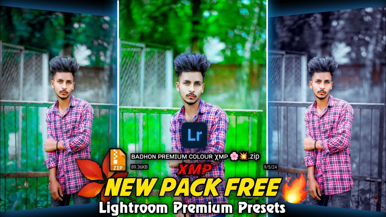 Top 40 Xmp Premium Presets ! Lightroom Presets Free 2024 ! Badhon Personal Pack Free Download