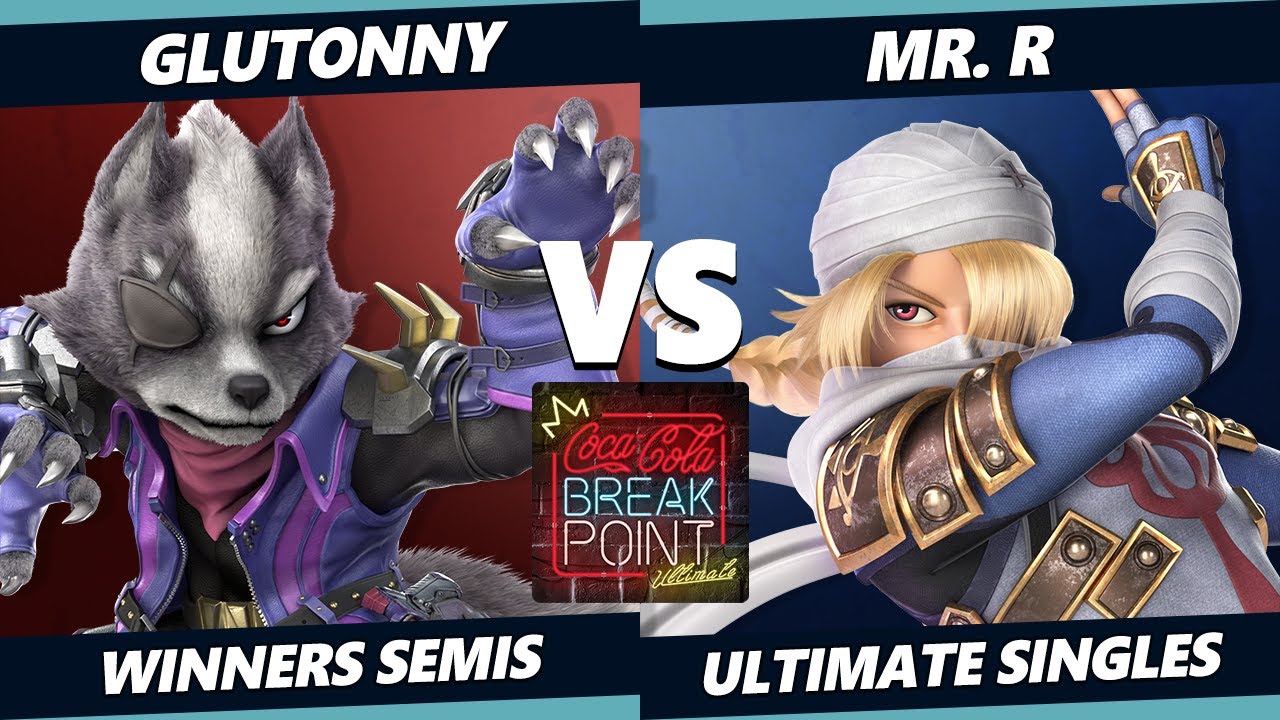 Coca-Cola Breakpoint Winners Semis - SLY | Glutonny (Wolf) Vs BC  Mr. R (Chrom, Sheik) SSBU Ultimate